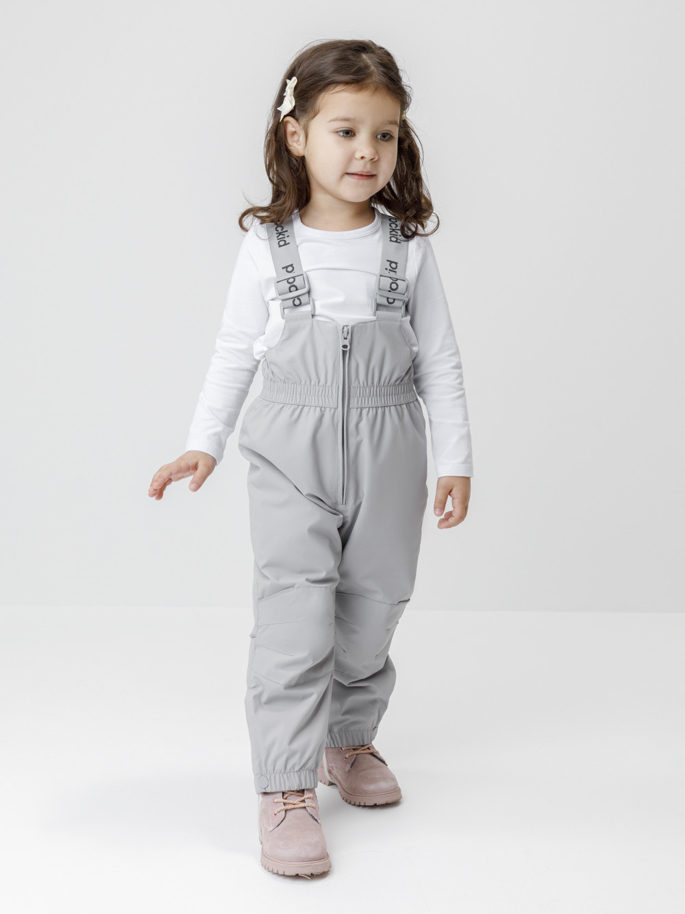 Брюки утепленные, артикул: ВК 46016/26/3 ГР, цвет: серый