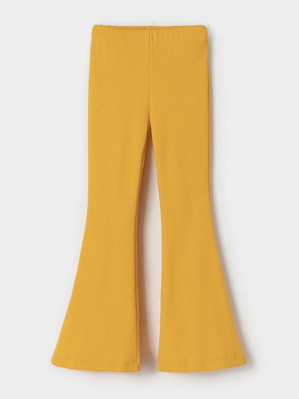Брюки для девочки, артикул: МП 400968, цвет: желтый