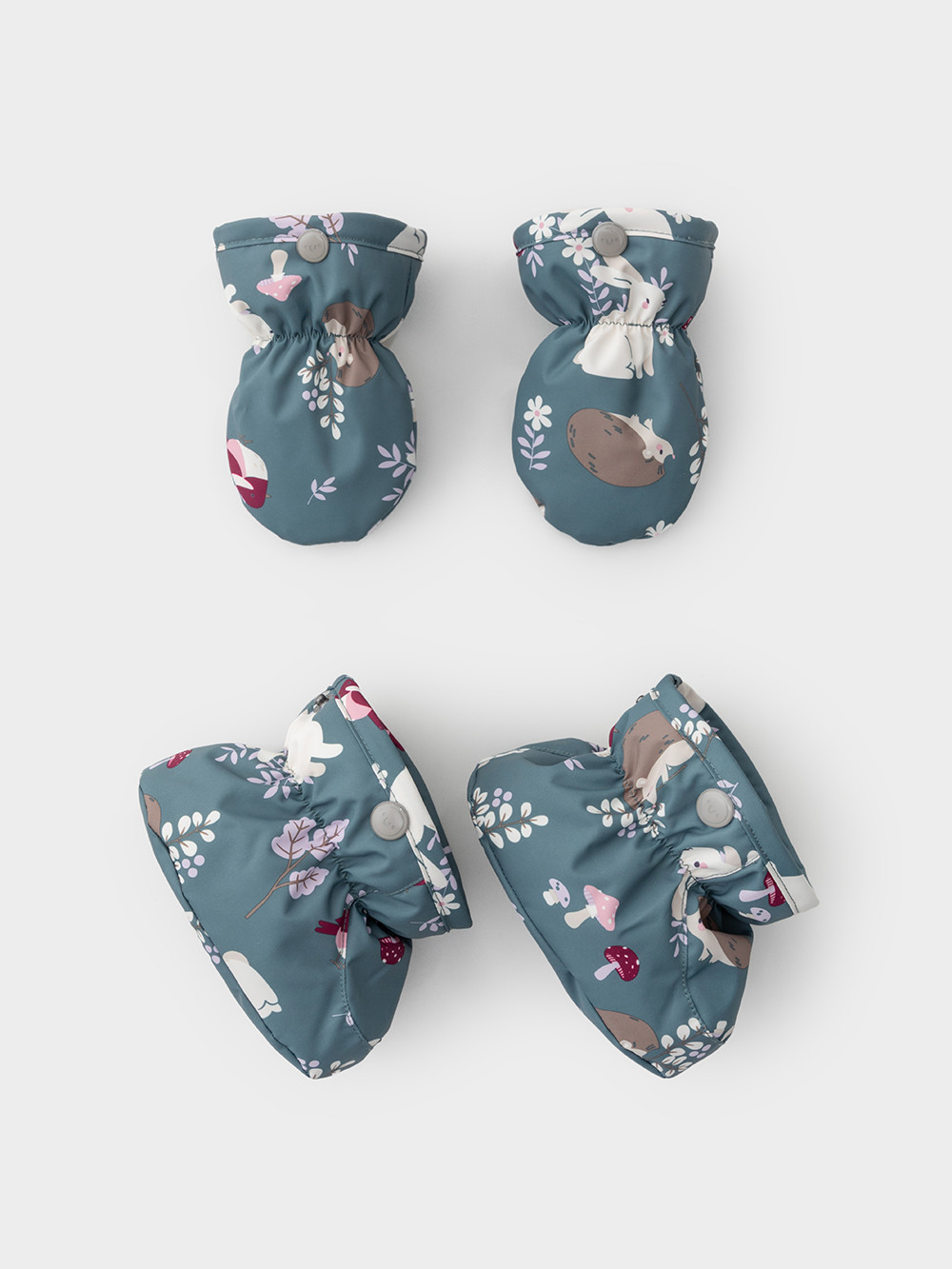 Комбинезоны утепленные для девочки, артикул: ВК 60032/н/56 Ал, цвет: голубой, фото 11