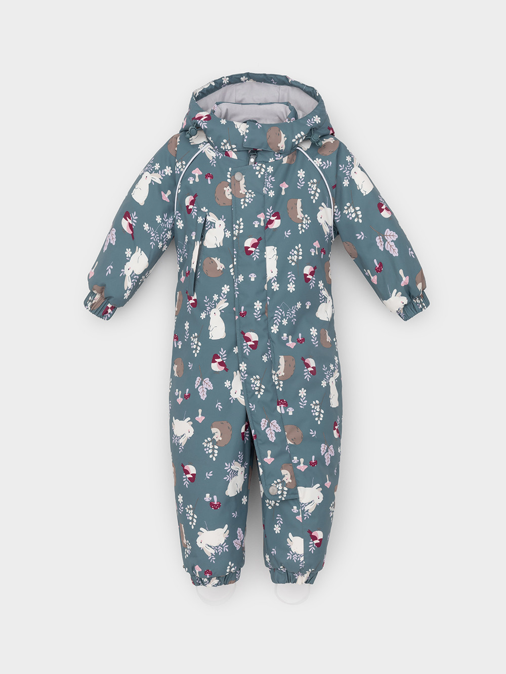 Комбинезоны утепленные для девочки, артикул: ВК 60032/н/56 Ал, цвет: голубой, фото 13