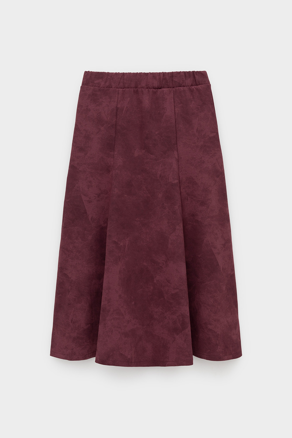 Юбки женские для мам, артикул: ЕВТ 7024, цвет: бордовый, фото 2