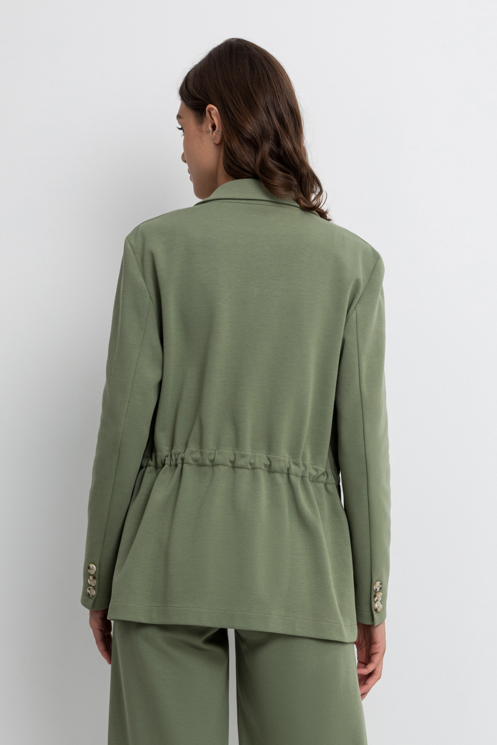 Жакеты, куртки женские для мам, артикул: ЕВТ 3218, цвет: хаки, фото 4