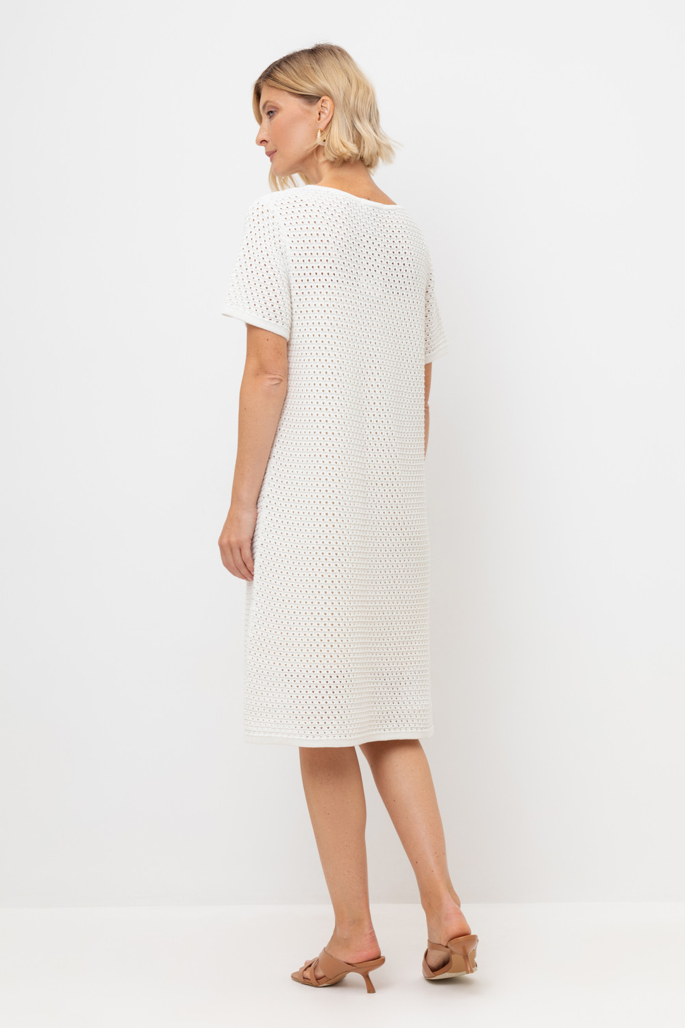 Платья женские для мам, артикул: ЕВ 527, цвет: бежевый, фото 5