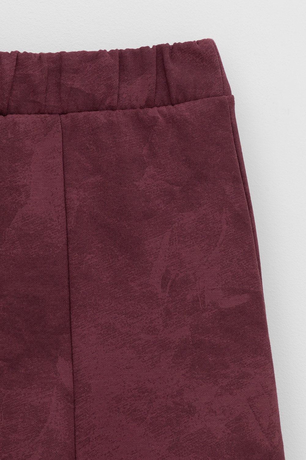 Юбки женские для мам, артикул: ЕВТ 7024, цвет: бордовый, фото 6