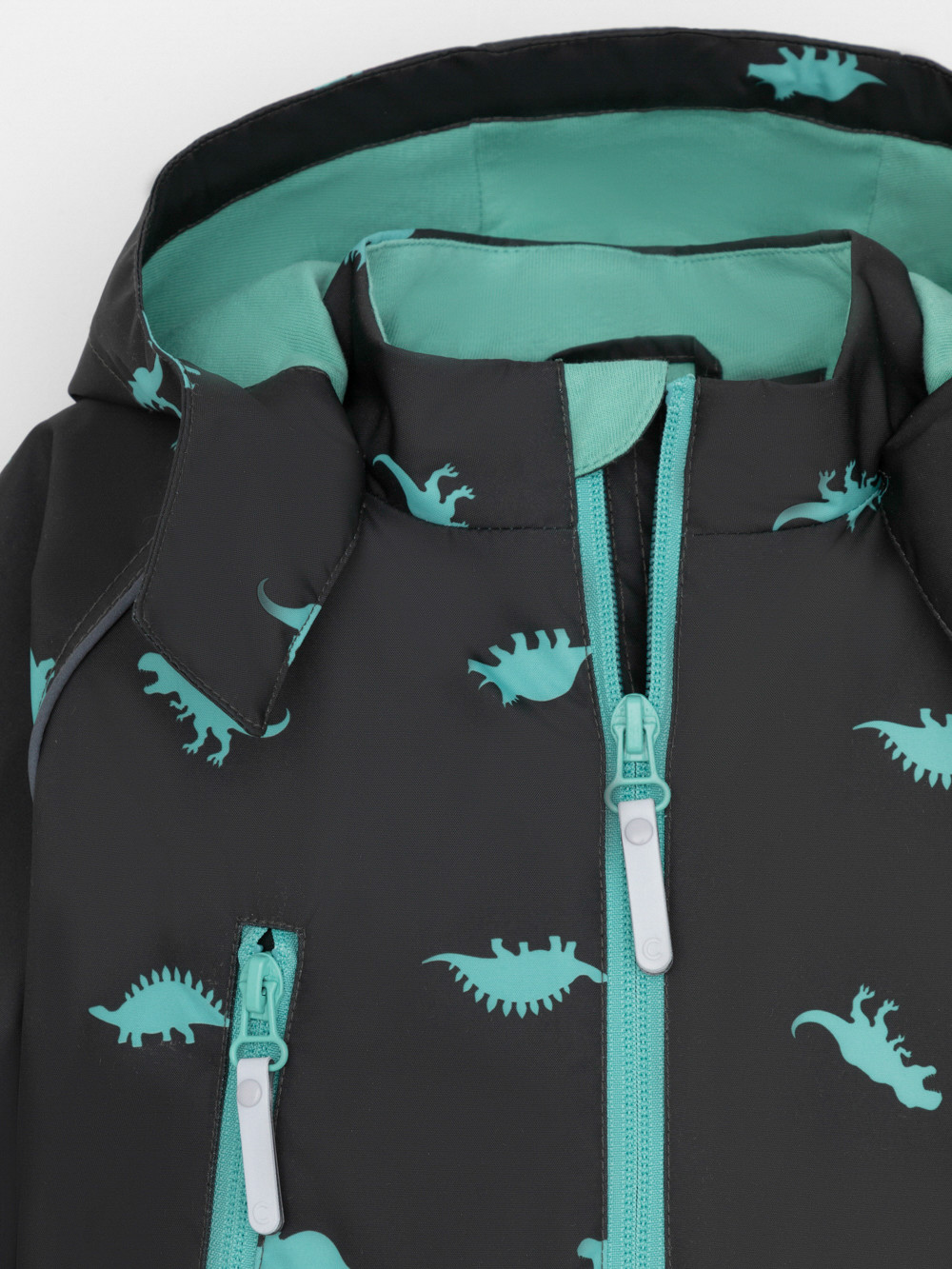 Комбинезоны утепленные для мальчика, артикул: ВК 60088/н/19 Ал, цвет: черный3, фото 6