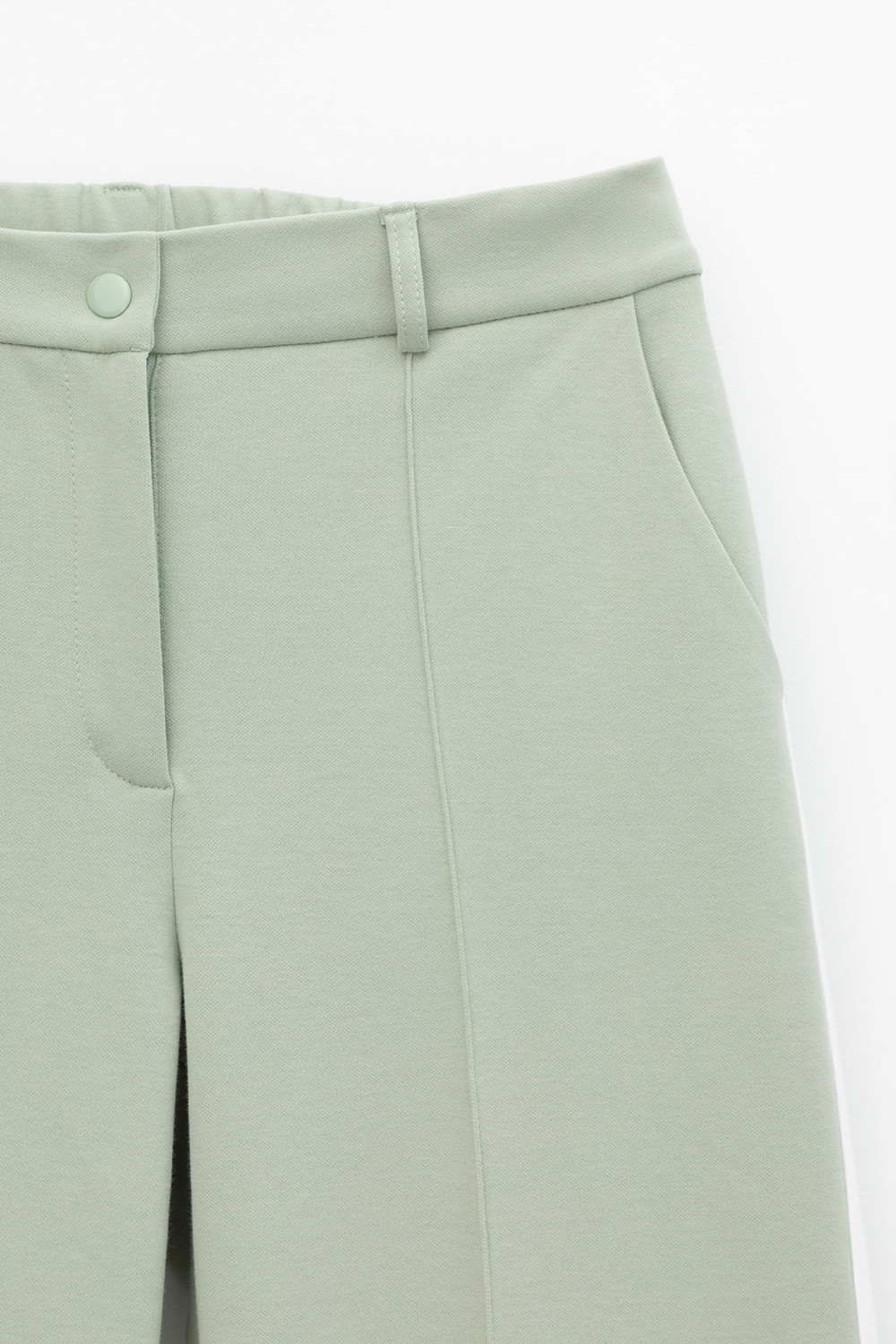 Брюки женские для мам, артикул: ЕВТ 4083, цвет: хаки, фото 6