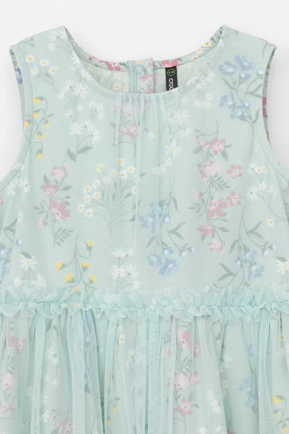 Платье для девочки, артикул: КР 5734-1, цвет: голубой, фото 6