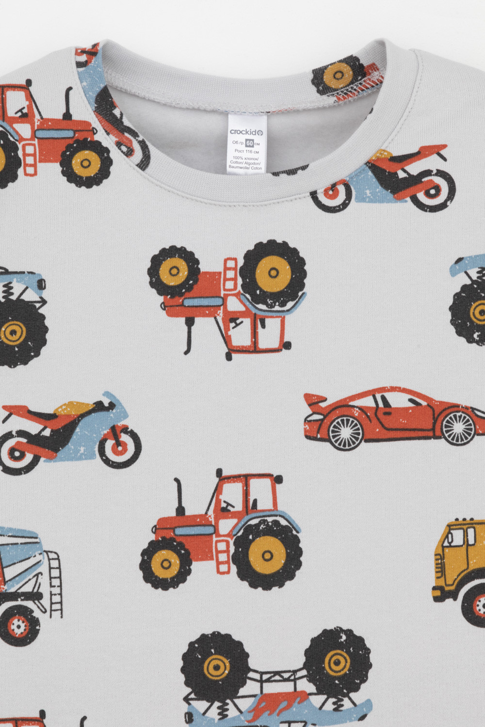 Пижама для мальчика, артикул: К 1587, цвет: светло-серый5, фото 7