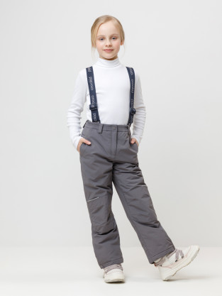 Брюки утепленные, артикул: ВК 40006/25/2 ГР, цвет: темно-серый