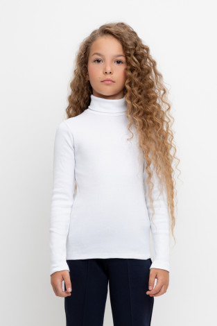 Водолазки, артикул: К 301477, цвет: белый