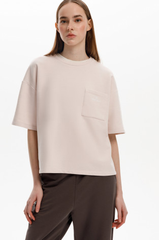 Джемперы женские для мам, артикул: ЕВТ 3319, цвет: розовый