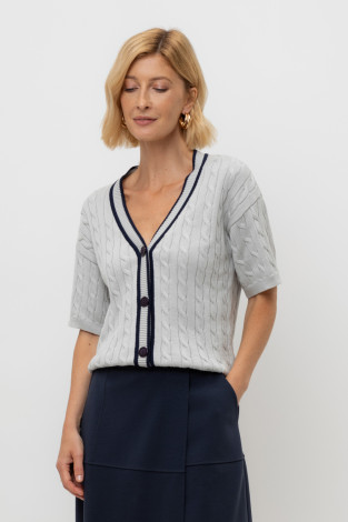 Жакеты, куртки женские для мам, артикул: ЕВ 30210, цвет: светло-серый5