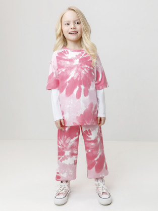 Брюки для девочки, артикул: КР 400902, цвет: сахар