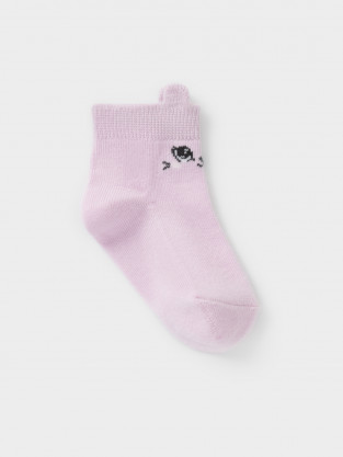 Носки для девочки, артикул: К 9644/5 ФВ, цвет: фиолетовый