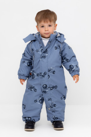 Комбинезоны утепленные для мальчика, артикул: ВК 60032/н/53 Ал, цвет: голубой