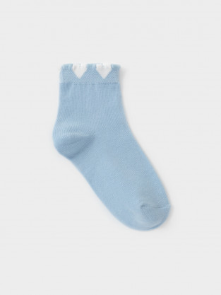 Носки для девочки, артикул: К 9710/2 ФВ, цвет: серый