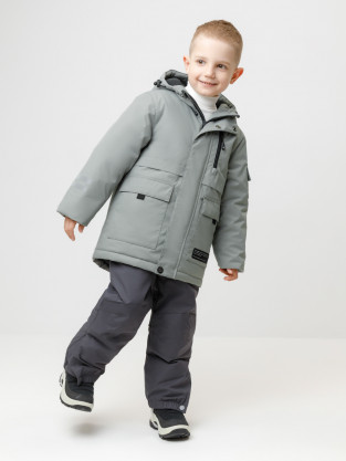 Куртки для мальчика, артикул: ВК 36105/1 ГР (104-122), цвет: серый