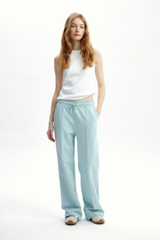Брюки женские для мам, артикул: ЕВТ 4153, цвет: минт