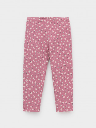 Лосины для девочки, артикул: КР 4321, цвет: розовый