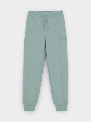 Брюки для девочки, артикул: КР 400783-1, цвет: голубой