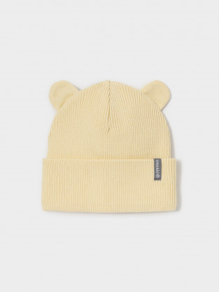 Шапка для девочки, артикул: КВ 20448, цвет: желтый