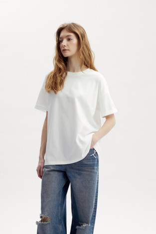 Футболки женские для мам, артикул: ЕВТ 3238/25, цвет: белый