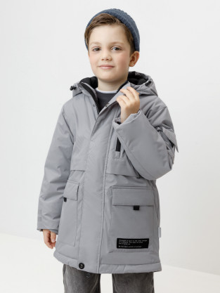Куртки для мальчика, артикул: ВК 36105/2 ГР (104-122), цвет: серый