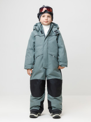 Комбинезоны утепленные для мальчика, артикул: ВК 60129/3 ГР (128-158), цвет: зеленый