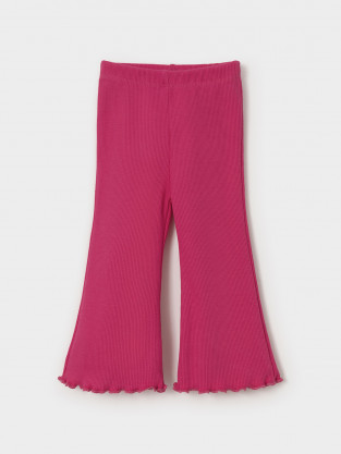 Брюки для девочки, артикул: КР 400899, цвет: ярко-розовый