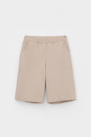 Шорты женские для мам, артикул: ЕВТ 4072, цвет: бежевый - 2 фото