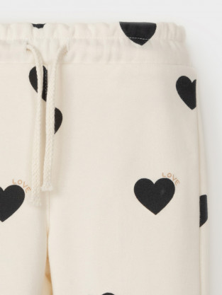 Брюки для девочки, артикул: КР 400943, цвет: сахар - 2 фото