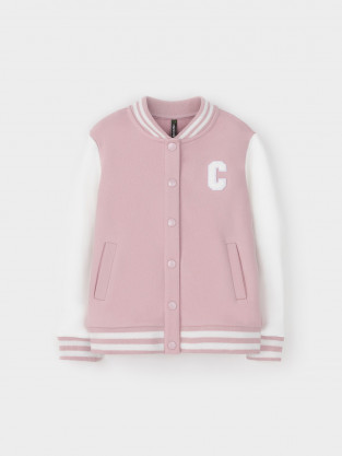 Жакет для девочки, артикул: КР 302675, цвет: розовый