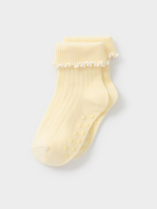 Носки для девочки, артикул: К 9693/2 ФВ, цвет: желтый - 2 фото