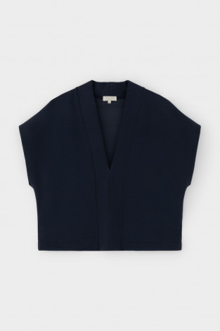 Жилеты женские для мам, артикул: ЕВТ 3295, цвет: синий - 2 фото