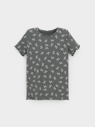 Футболка для девочки, артикул: КР 302814, цвет: зеленый - 2 фото