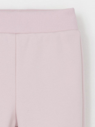 Брюки для девочки, артикул: КР 400944, цвет: светло-розовый - 2 фото