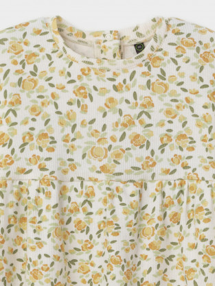 Платье для девочки, артикул: КР 5972, цвет: желтый - 2 фото