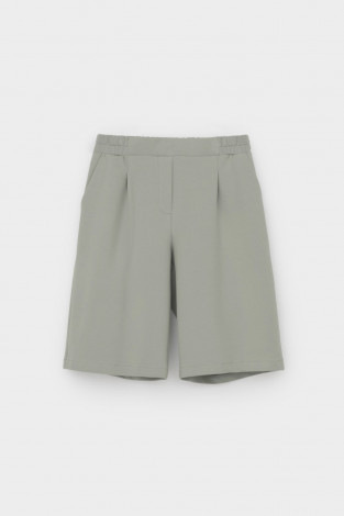 Шорты женские для мам, артикул: ЕВТ 4138, цвет: зеленый - 2 фото