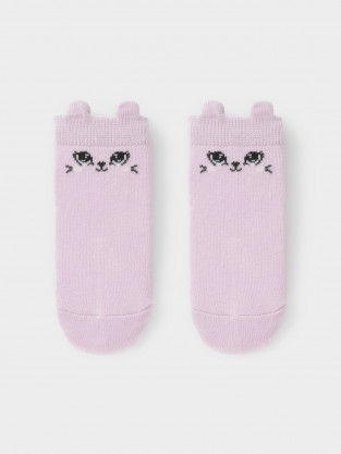 Носки для девочки, артикул: К 9644/5 ФВ, цвет: фиолетовый - 2 фото