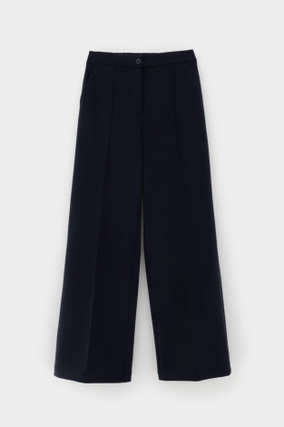 Брюки женские для мам, артикул: ЕВТ 4139, цвет: синий - 2 фото