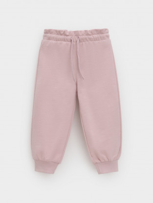 Брюки для девочки, артикул: КР 400815, цвет: розовый - 2 фото