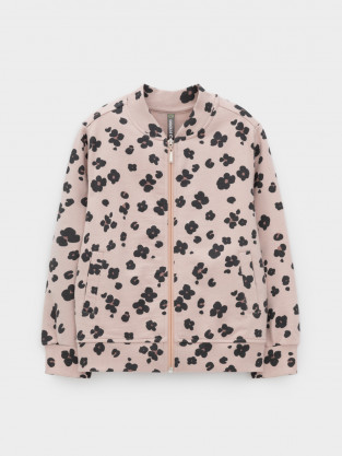 Жакет для девочки, артикул: КР 302863, цвет: бежевый - 2 фото