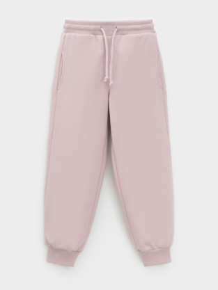 Брюки для девочки, артикул: КР 400850, цвет: розовый - 2 фото