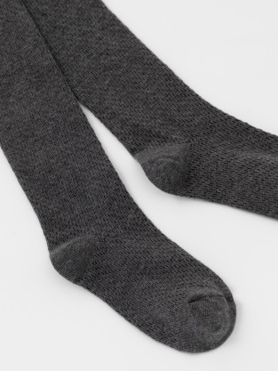 Колготки для девочки, артикул: К 9272/1, цвет: темно-серый - 2 фото