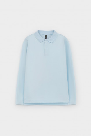 Джемпер для мальчика, артикул: К 302519, цвет: светло-голубой - 2 фото