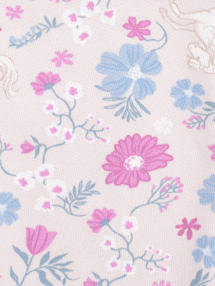 Брюки для девочки, артикул: КР 400925, цвет: светло-бежевый - 2 фото