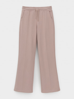 Брюки для девочки, артикул: КР 400846, цвет: кофейный - 2 фото