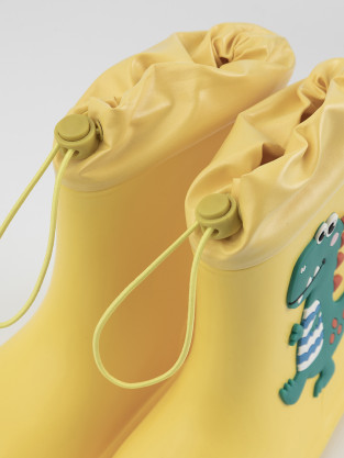 Сапоги, сноубутсы, артикул: КО 40002, цвет: желтый - 2 фото