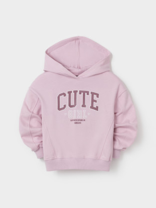 Худи для девочки, артикул: КР 302815, цвет: фиолетовый - 2 фото