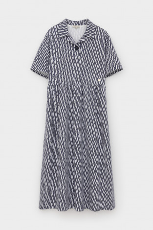 Платья женские для мам, артикул: ЕВТ 5071, цвет: синий - 2 фото